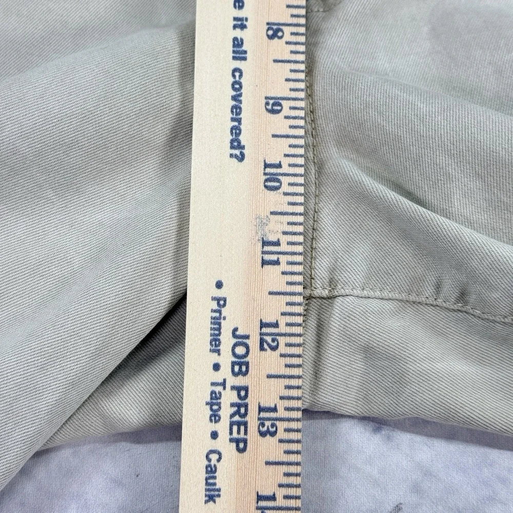 LuLaRoe Women's Utility Cargo Pants Size 32‎ 14-15 Khaki Soft Stretchy Twill